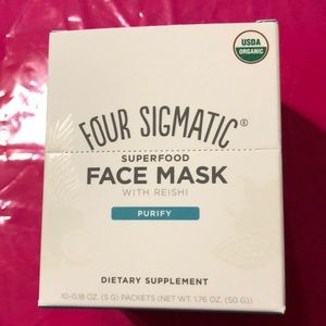 Four Stigmatic Superfood FACE MASK  reishi Purify chocolate + brownie
